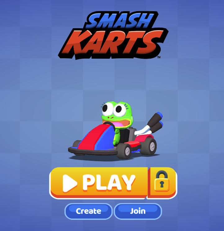 Gameplay preview of Smash Karts browser game from our arcade library collection showcase page